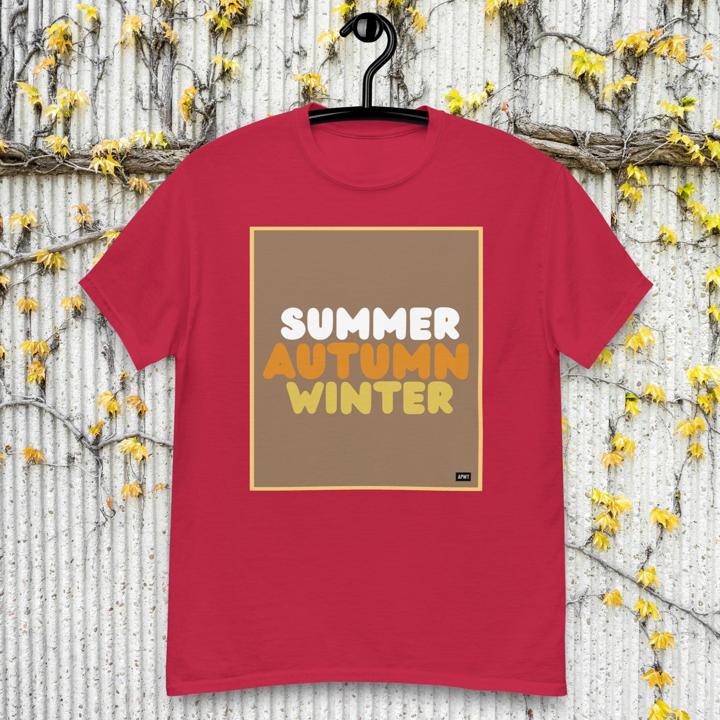 Autumn in Brown Unisex T-Shirt - Available in Assorted Colors