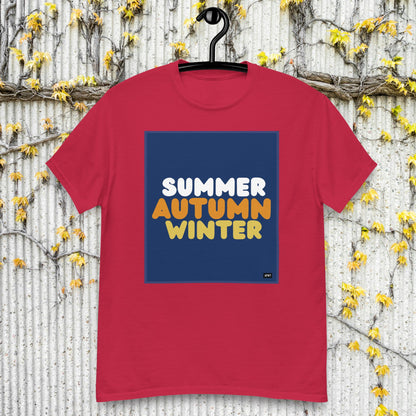 Autumn in Blue Unisex T-Shirt - Available in Assorted Colors