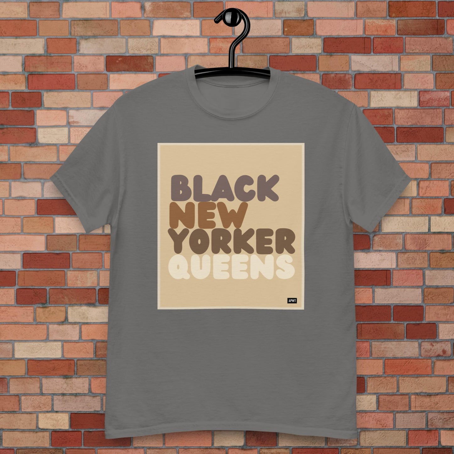 Black New Yorker Queens Unisex T-Shirt - Available in Assorted Colors