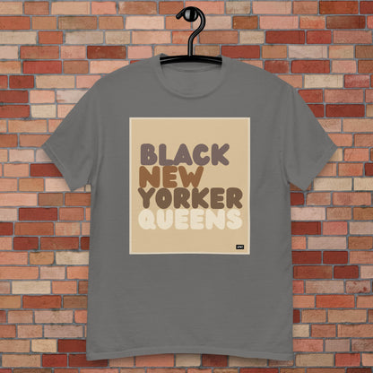 Black New Yorker Queens Unisex T-Shirt - Available in Assorted Colors