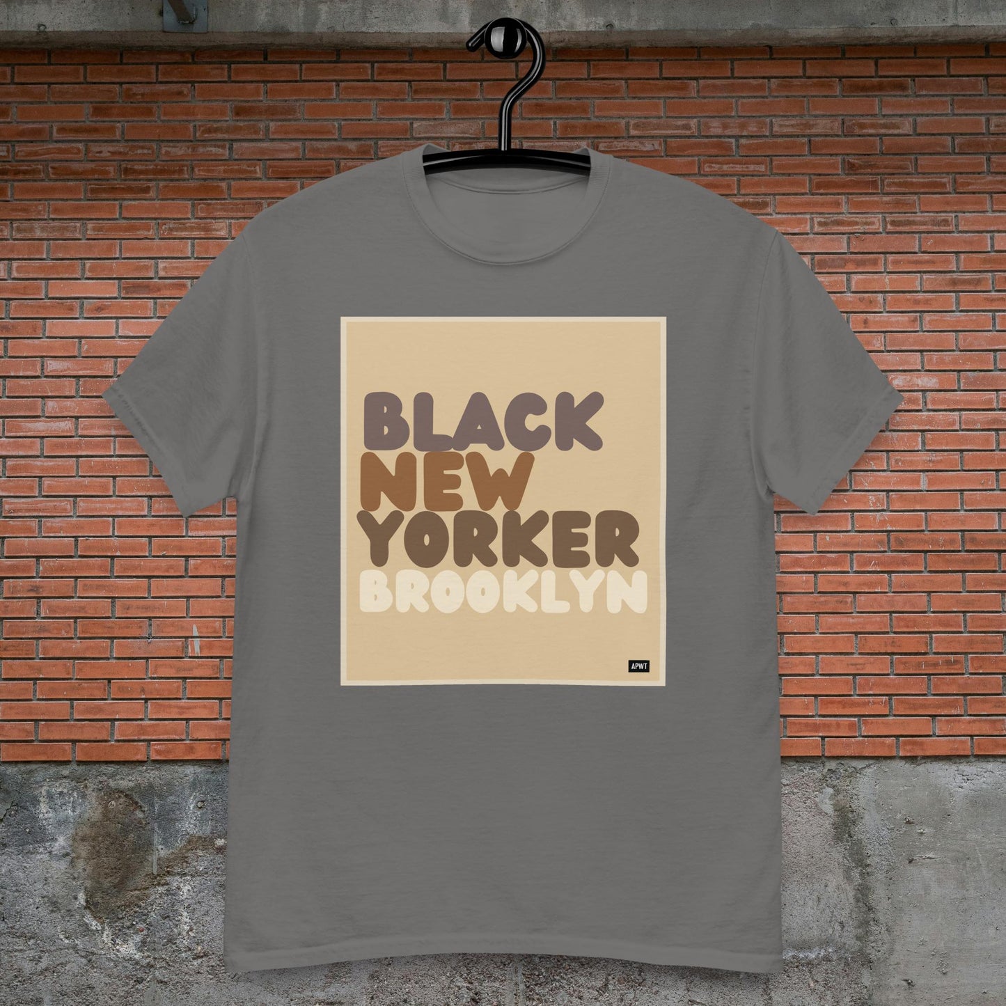 Black New Yorker Brooklyn Unisex T-Shirt - Available in Assorted Colors