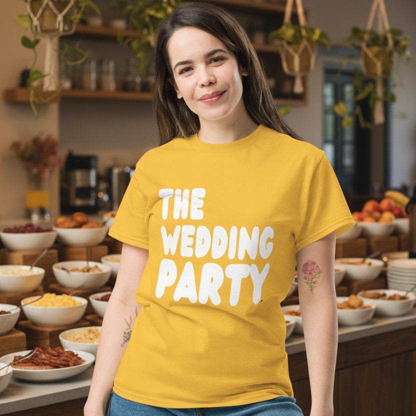 The Wedding Party Unisex T-Shirt - Available in Assorted Colors