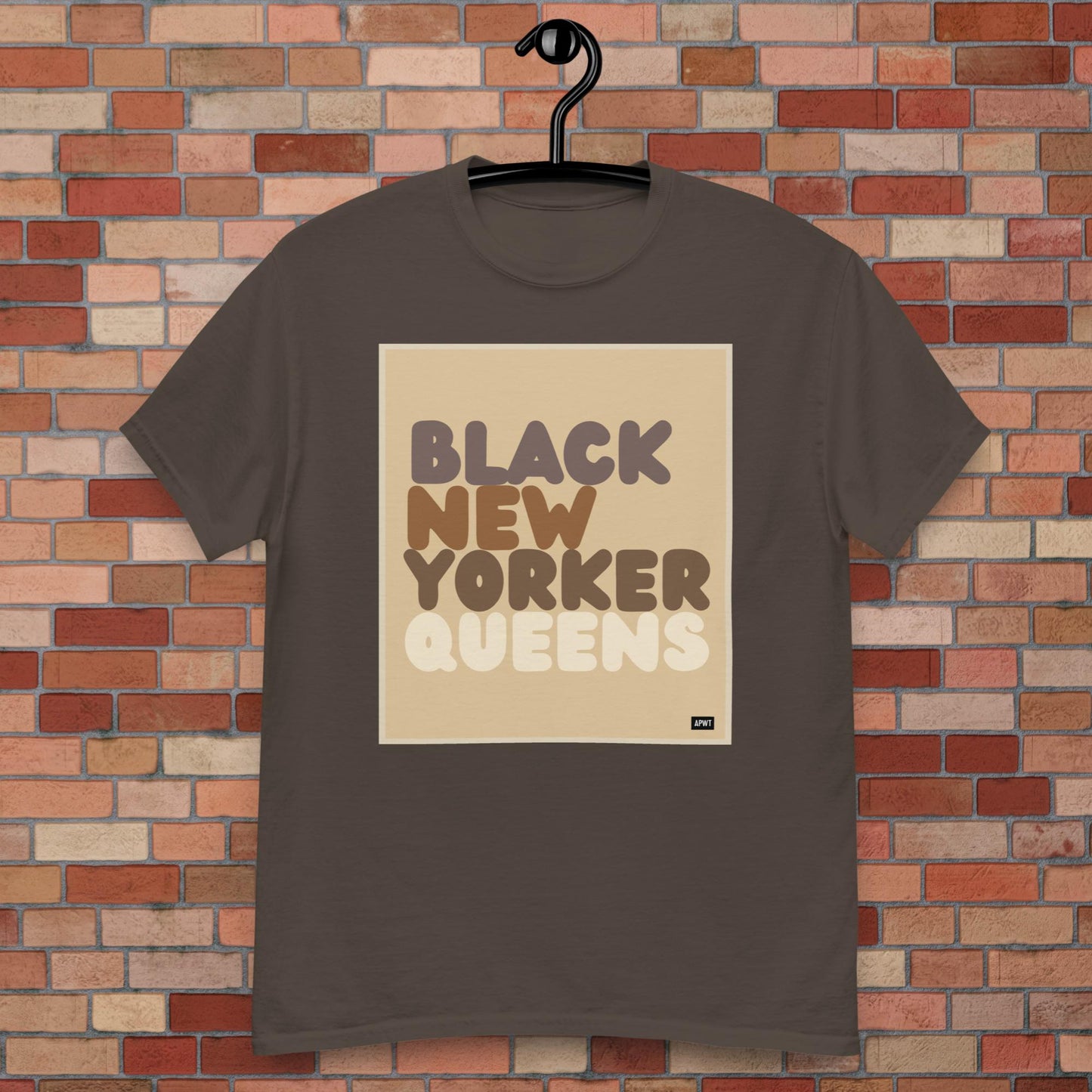 Black New Yorker Queens Unisex T-Shirt - Available in Assorted Colors