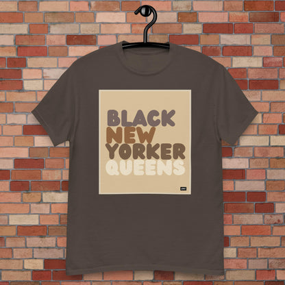 Black New Yorker Queens Unisex T-Shirt - Available in Assorted Colors