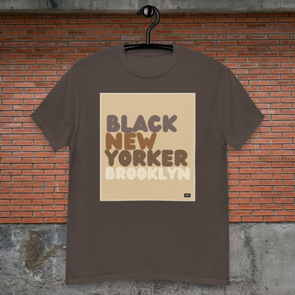 Black New Yorker Brooklyn Unisex T-Shirt - Available in Assorted Colors