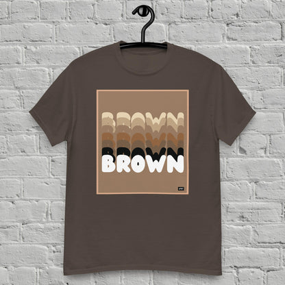 Shades in Brown Unisex T-Shirt - Available in Assorted Colors