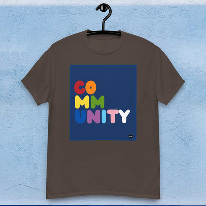 Rainbow Community Unisex T-Shirt - Available in Assorted Colors