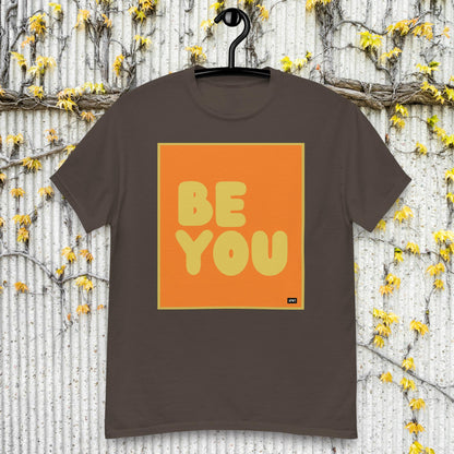 Be You in Orange and Yellow Unisex T-Shirt - Available in Assorted Colors