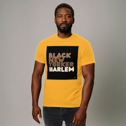 Black New Yorker Harlem Unisex T-Shirt - Assorted Colors Available