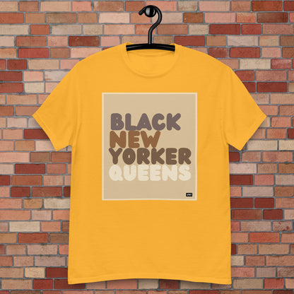 Black New Yorker Queens Unisex T-Shirt - Available in Assorted Colors