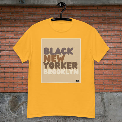 Black New Yorker Brooklyn Unisex T-Shirt - Available in Assorted Colors