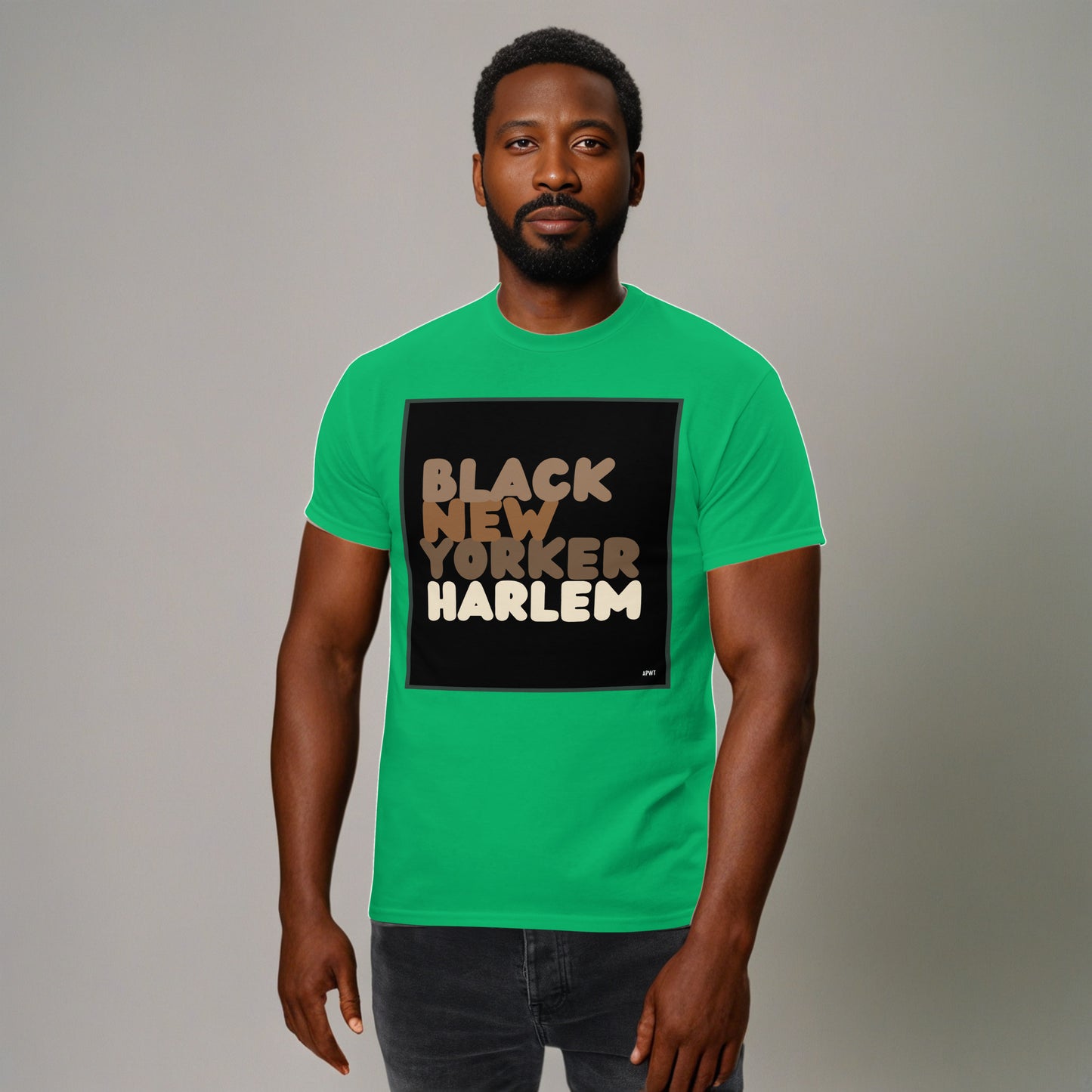 Black New Yorker Harlem Unisex T-Shirt - Assorted Colors Available