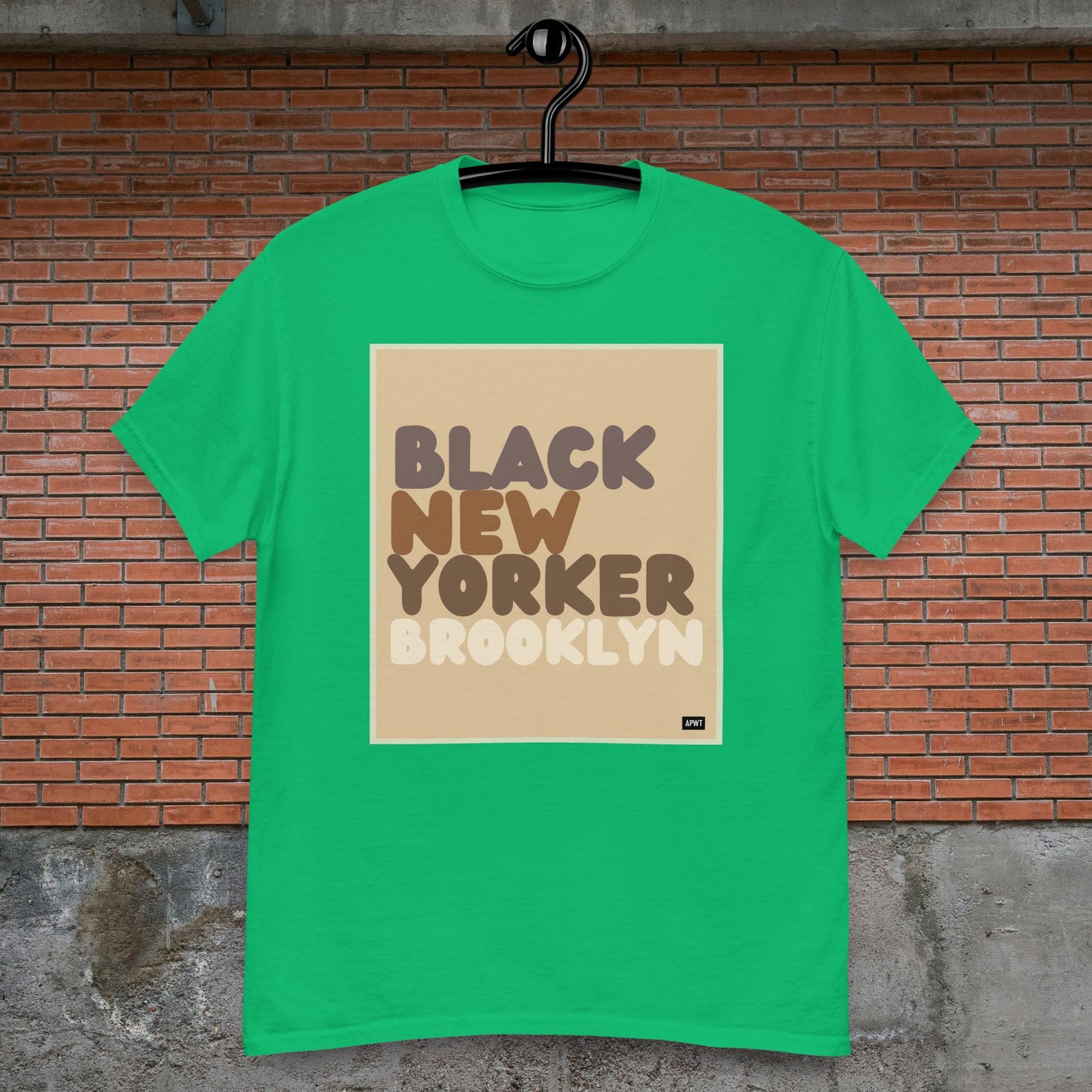 Black New Yorker Brooklyn Unisex T-Shirt - Available in Assorted Colors