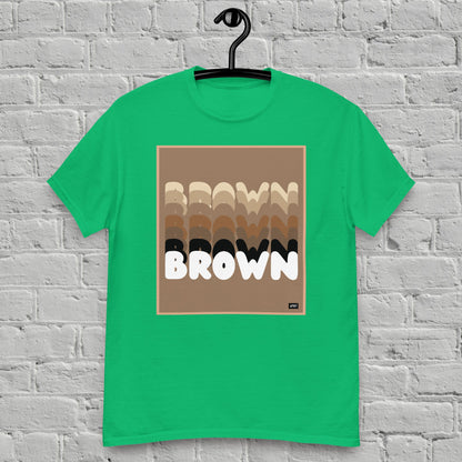 Shades in Brown Unisex T-Shirt - Available in Assorted Colors