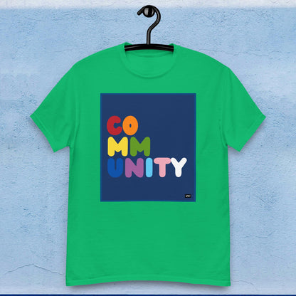 Rainbow Community Unisex T-Shirt - Available in Assorted Colors