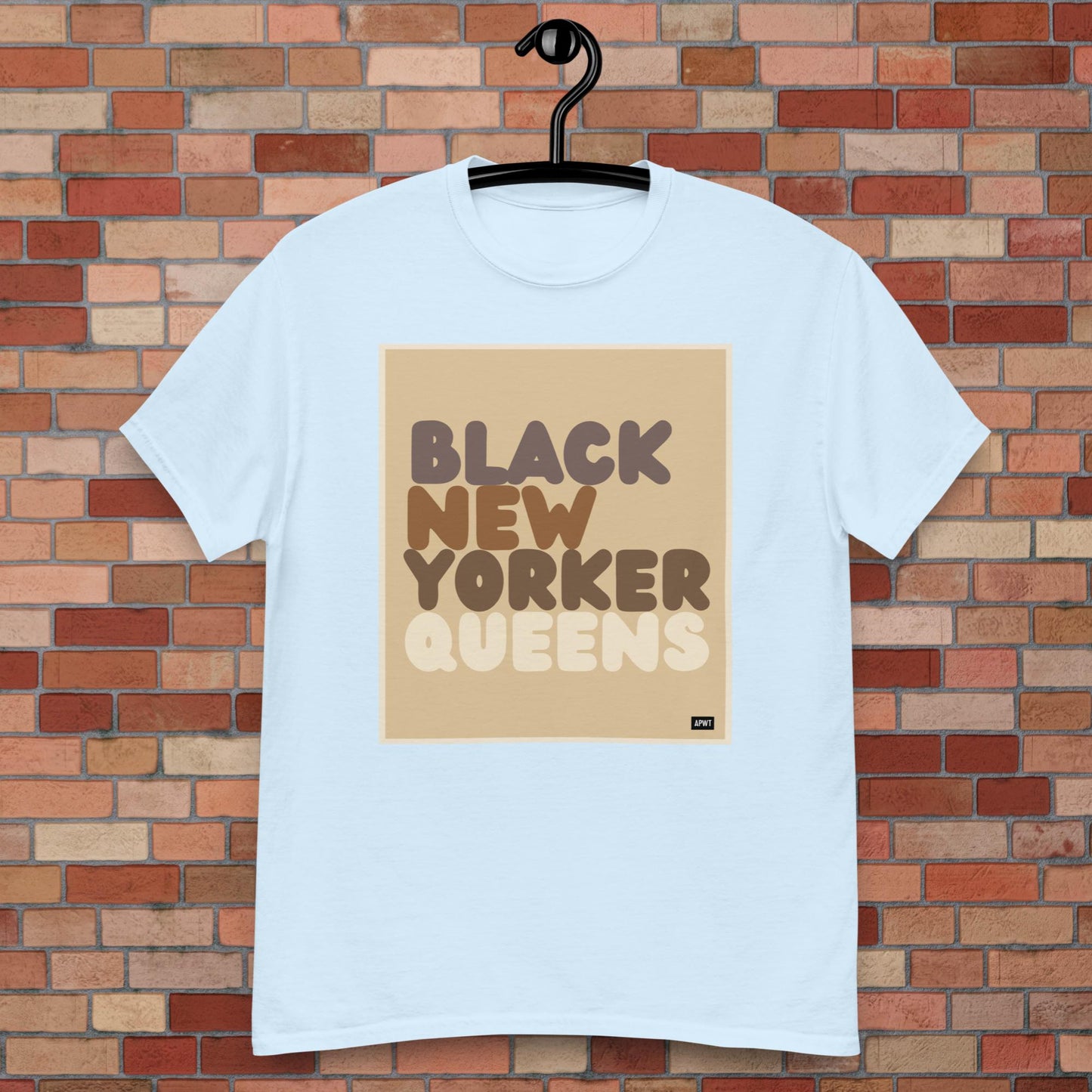 Black New Yorker Queens Unisex T-Shirt - Available in Assorted Colors