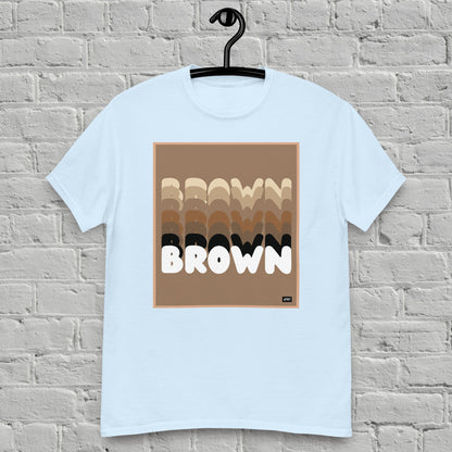 Shades in Brown Unisex T-Shirt - Available in Assorted Colors