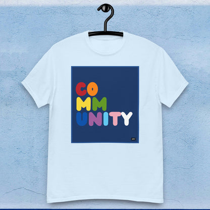 Rainbow Community Unisex T-Shirt - Available in Assorted Colors