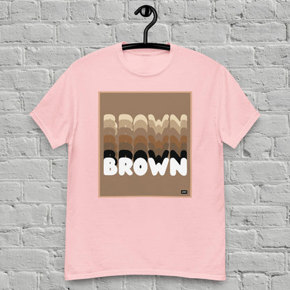 Shades in Brown Unisex T-Shirt - Available in Assorted Colors