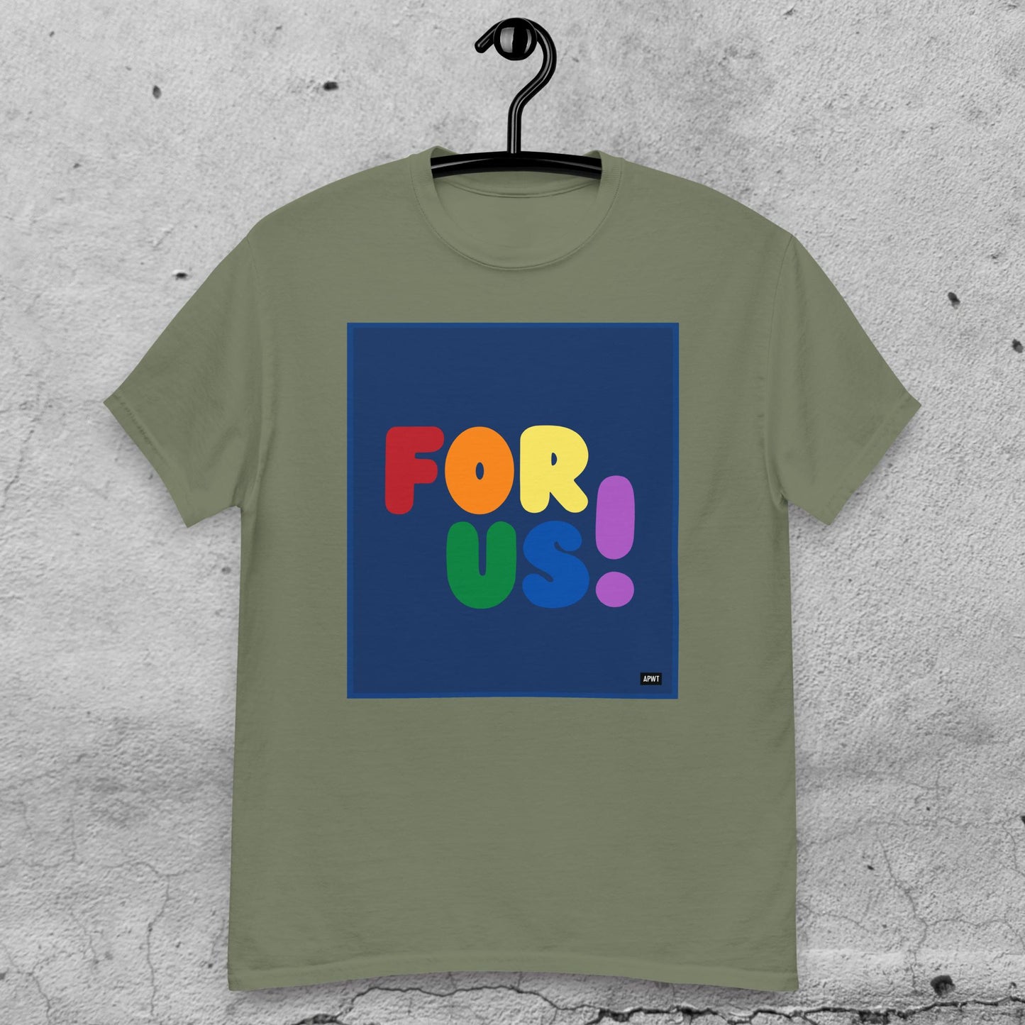 Rainbow For Us Unisex T-Shirt - Available in Assorted Colors
