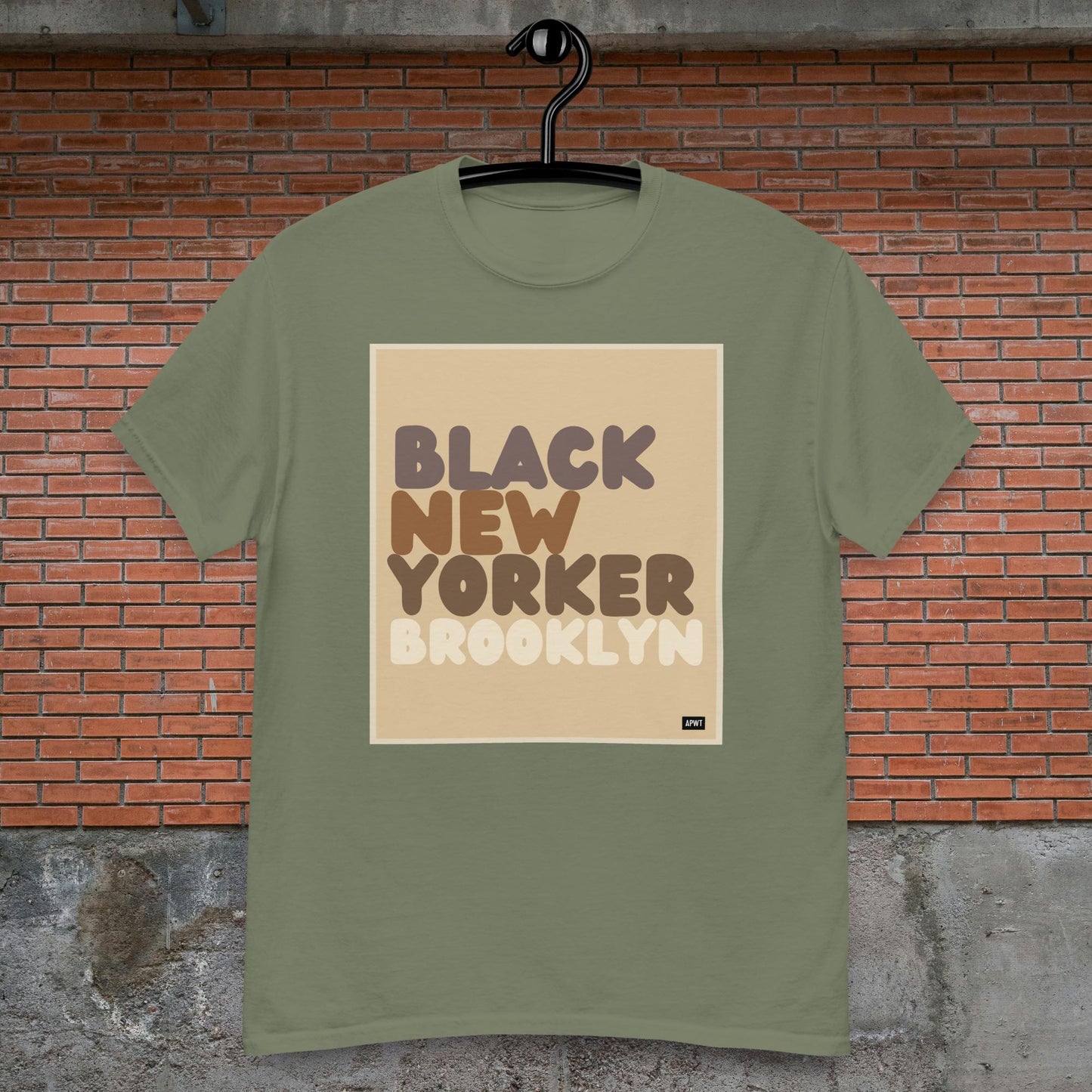 Black New Yorker Brooklyn Unisex T-Shirt - Available in Assorted Colors