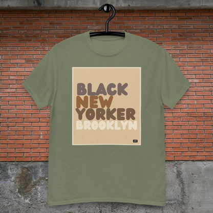 Black New Yorker Brooklyn Unisex T-Shirt - Available in Assorted Colors