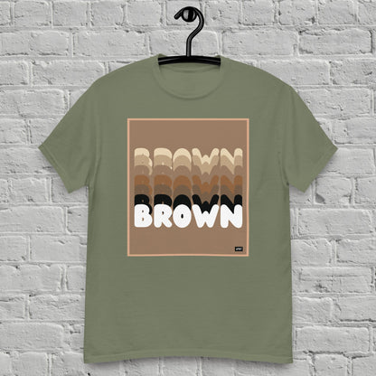 Shades in Brown Unisex T-Shirt - Available in Assorted Colors