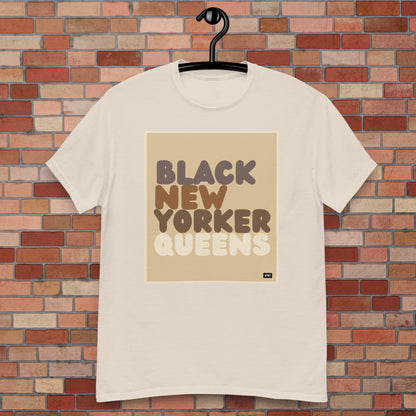 Black New Yorker Queens Unisex T-Shirt - Available in Assorted Colors