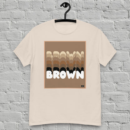 Shades in Brown Unisex T-Shirt - Available in Assorted Colors