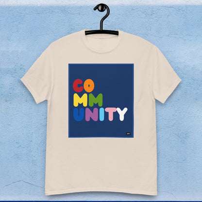 Rainbow Community Unisex T-Shirt - Available in Assorted Colors