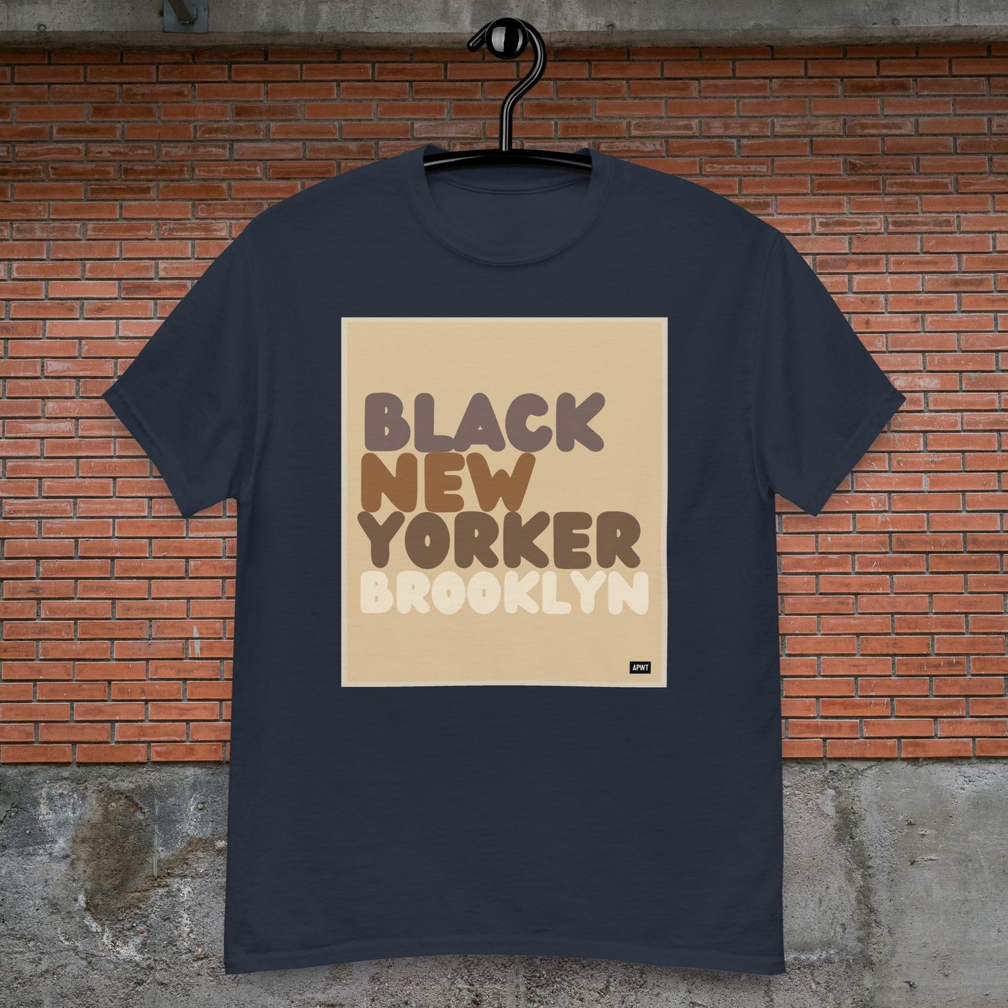 Black New Yorker Brooklyn Unisex T-Shirt - Available in Assorted Colors