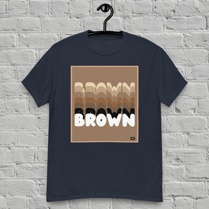 Shades in Brown Unisex T-Shirt - Available in Assorted Colors