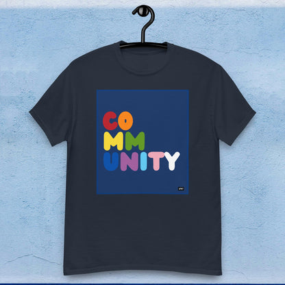 Rainbow Community Unisex T-Shirt - Available in Assorted Colors