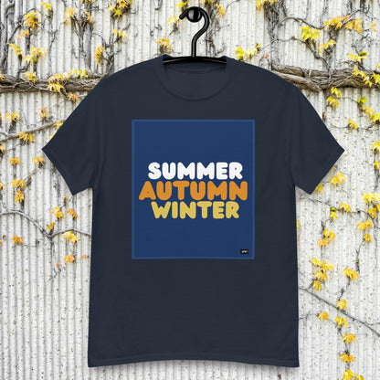 Autumn in Blue Unisex T-Shirt - Available in Assorted Colors