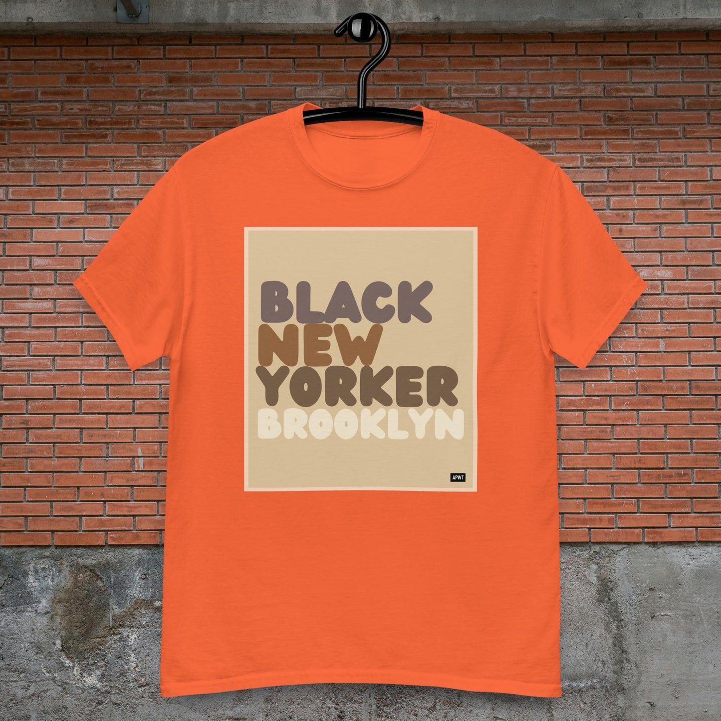 Black New Yorker Brooklyn Unisex T-Shirt - Available in Assorted Colors