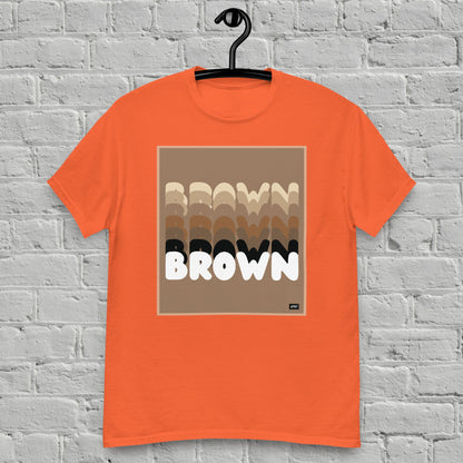 Shades in Brown Unisex T-Shirt - Available in Assorted Colors