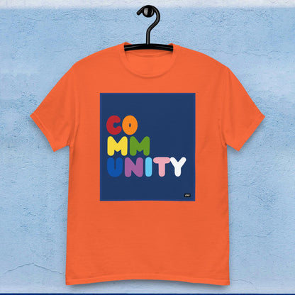 Rainbow Community Unisex T-Shirt - Available in Assorted Colors