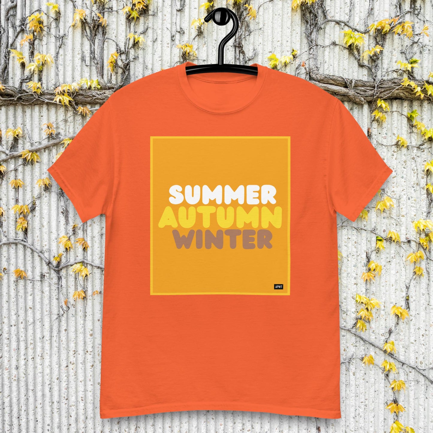 Autumn in Orange Unisex T-Shirt - Available in Assorted Colors