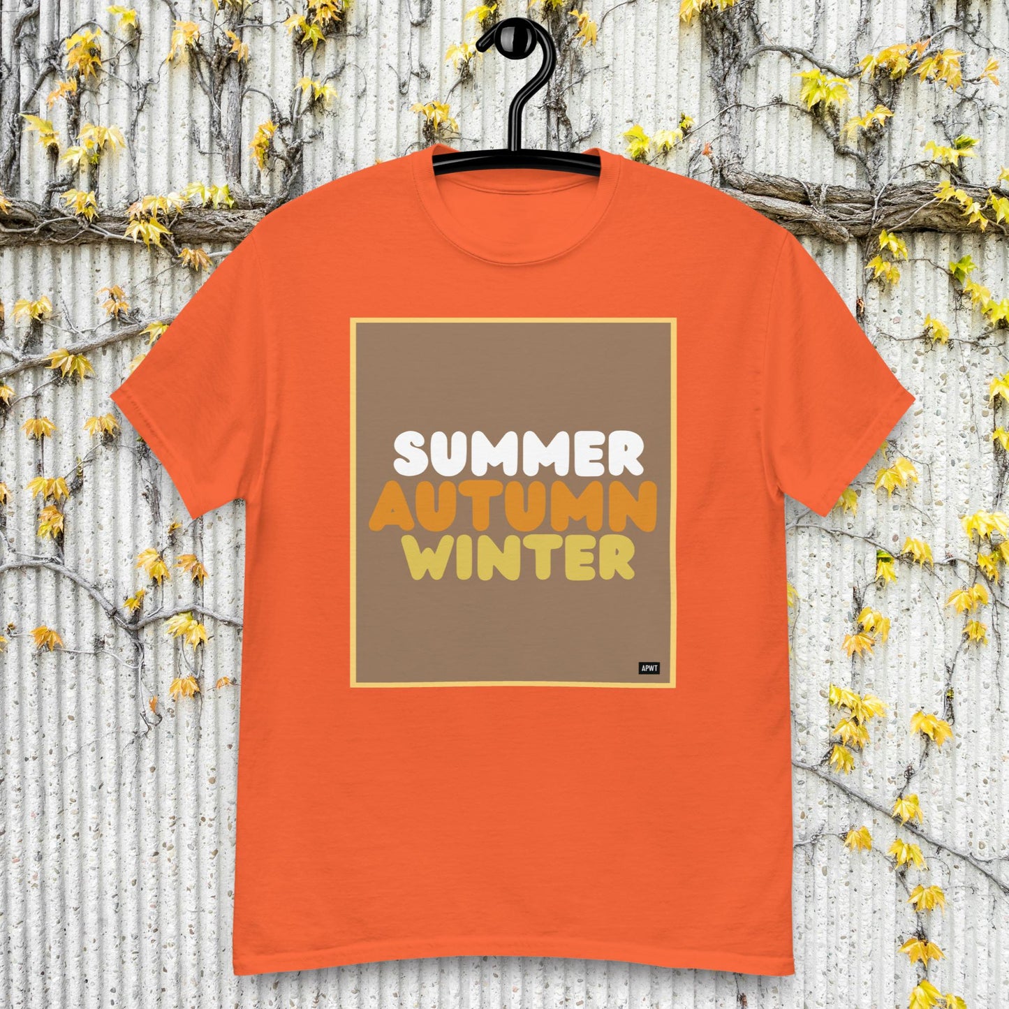 Autumn in Brown Unisex T-Shirt - Available in Assorted Colors