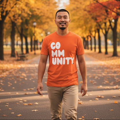 A Community in Orange Citrus Unisex T-Shirt