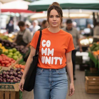 A Community in Orange Citrus Unisex T-Shirt