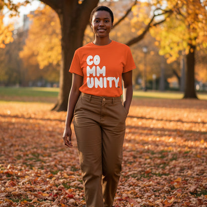 A Community in Orange Citrus Unisex T-Shirt