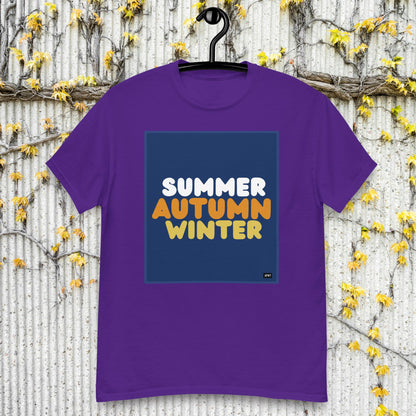 Autumn in Blue Unisex T-Shirt - Available in Assorted Colors