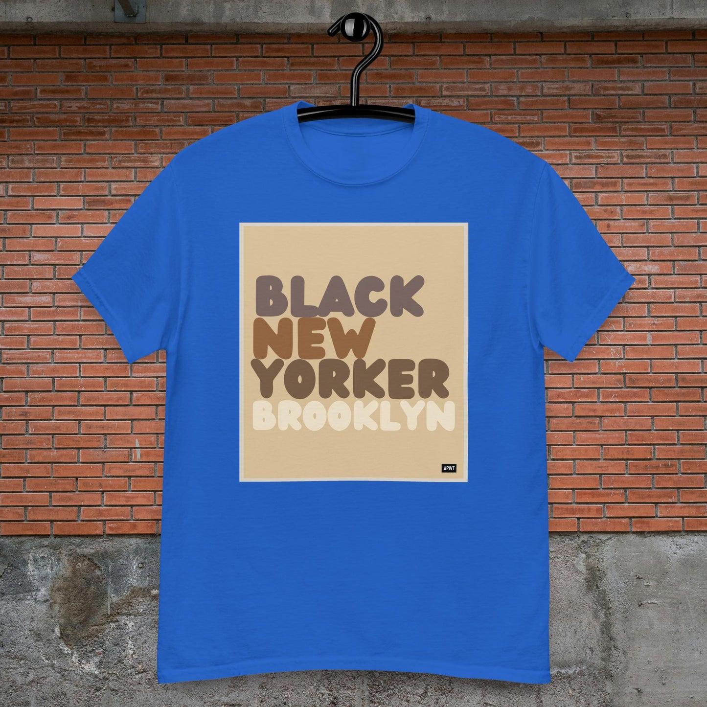 Black New Yorker Brooklyn Unisex T-Shirt - Available in Assorted Colors
