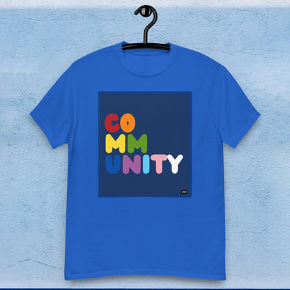 Rainbow Community Unisex T-Shirt - Available in Assorted Colors