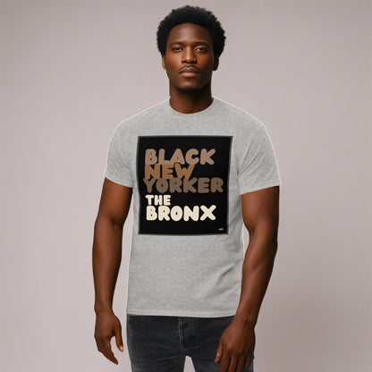 Black New Yorker The Bronx Unisex T-Shirt - Available in Assorted Colors