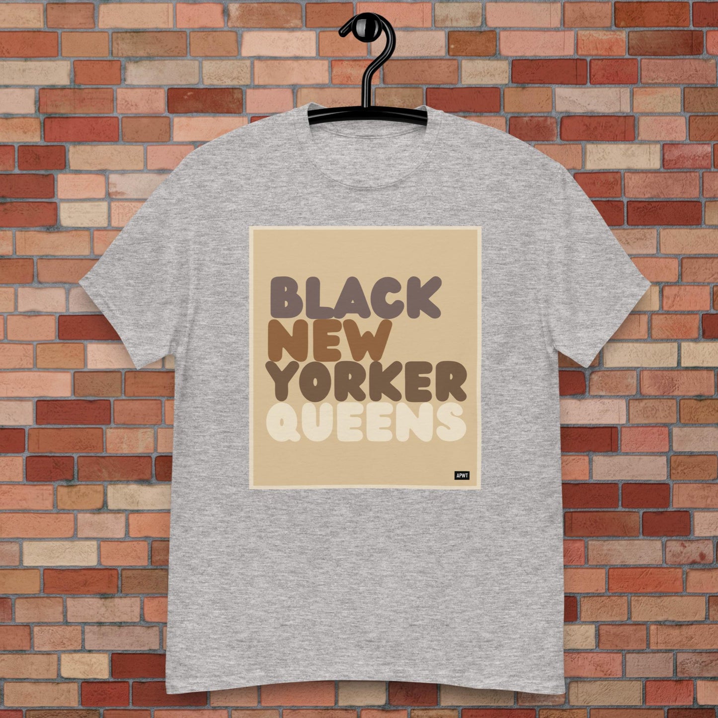 Black New Yorker Queens Unisex T-Shirt - Available in Assorted Colors