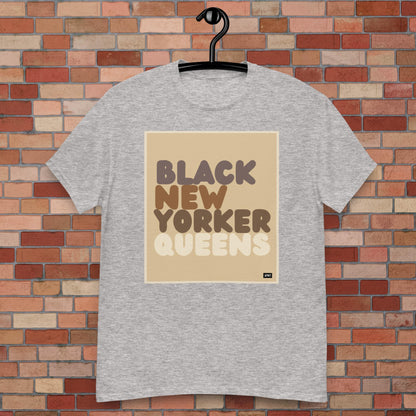 Black New Yorker Queens Unisex T-Shirt - Available in Assorted Colors