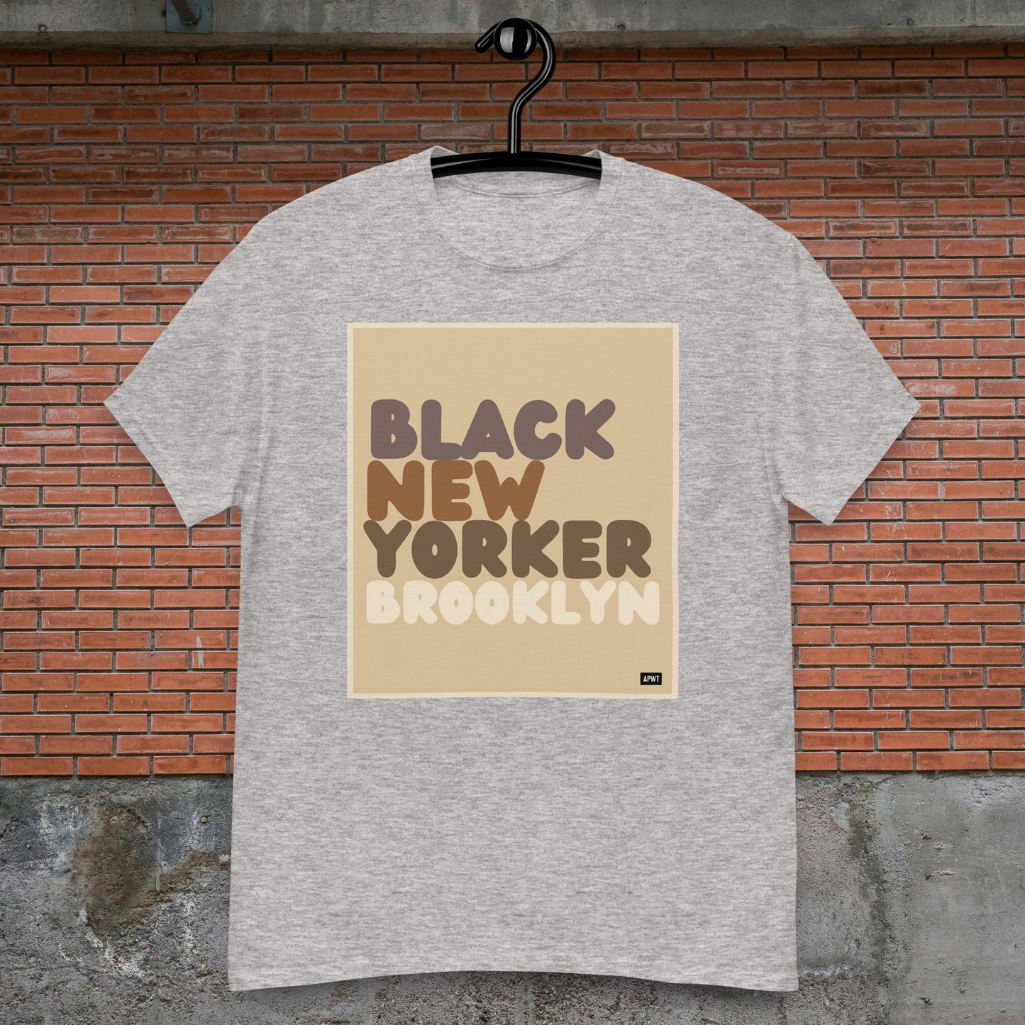 Black New Yorker Brooklyn Unisex T-Shirt - Available in Assorted Colors