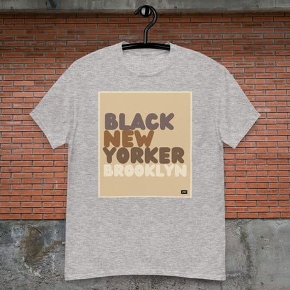 Black New Yorker Brooklyn Unisex T-Shirt - Available in Assorted Colors
